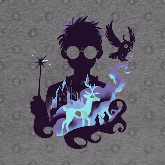 Mystical Boy Silhouette - Fantasy by Fenay-Designs